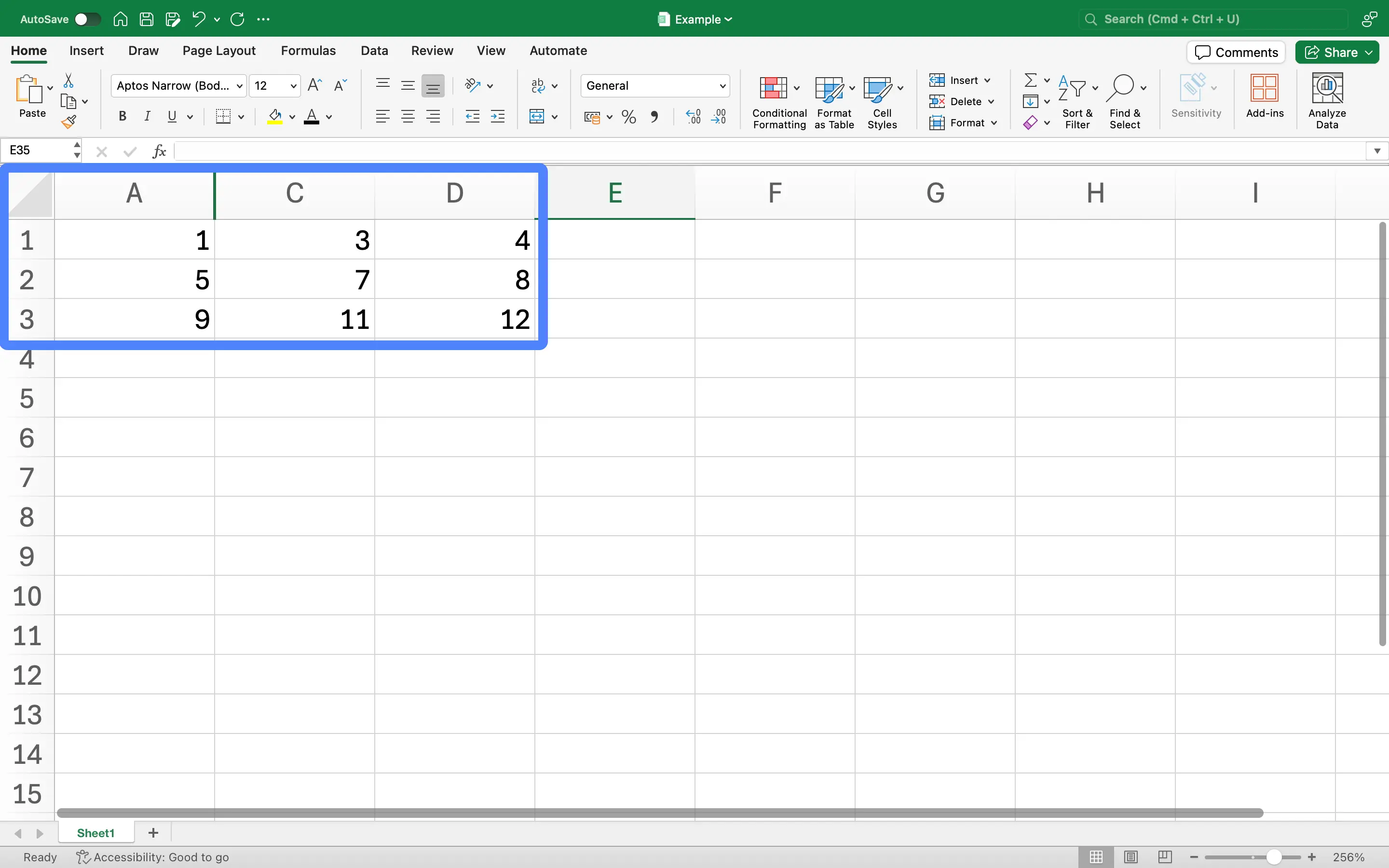 Step 1: Open Excel Document